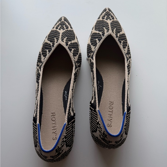 Rothy's Geometric Design Point II. Never Worn 9.5 - Picture 6 of 6